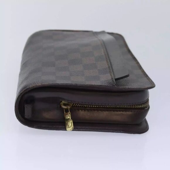 LOUIS VUITTON Damier Ebene Saint Louis Clutch Bag N51993 LV Auth am6670 - Picture 5 of 16